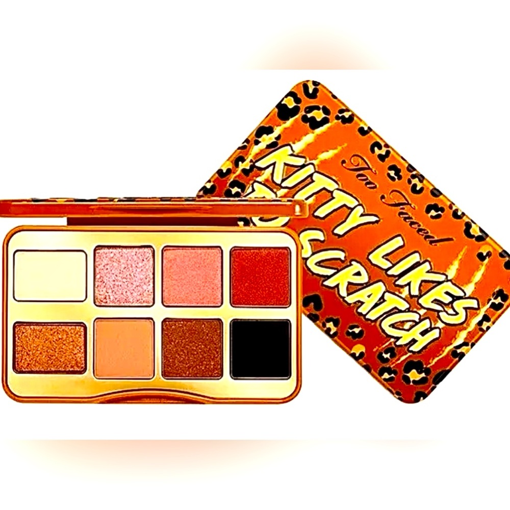Too Faced Kitty Likes to Scratch 8 Eyeshadow palette New in Box